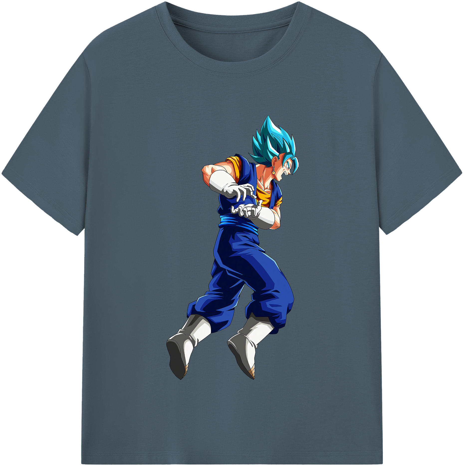 （画像用） ドラゴンボール ベジット DRAGON BALL Vegetto 綿100％半袖Tシャツ（フロントプリント）